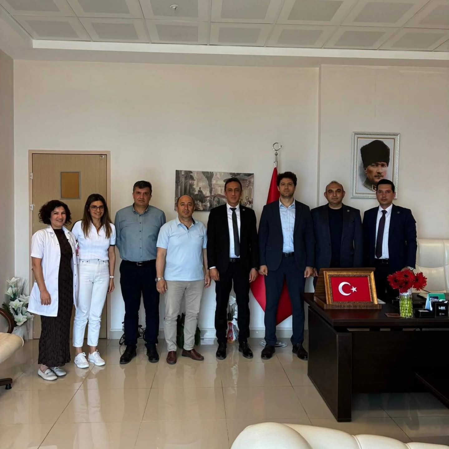 Sağlık-Sen Antalya Şube Yönetiminden Kaş Devlet Hastanesi’ne Ziyaret!