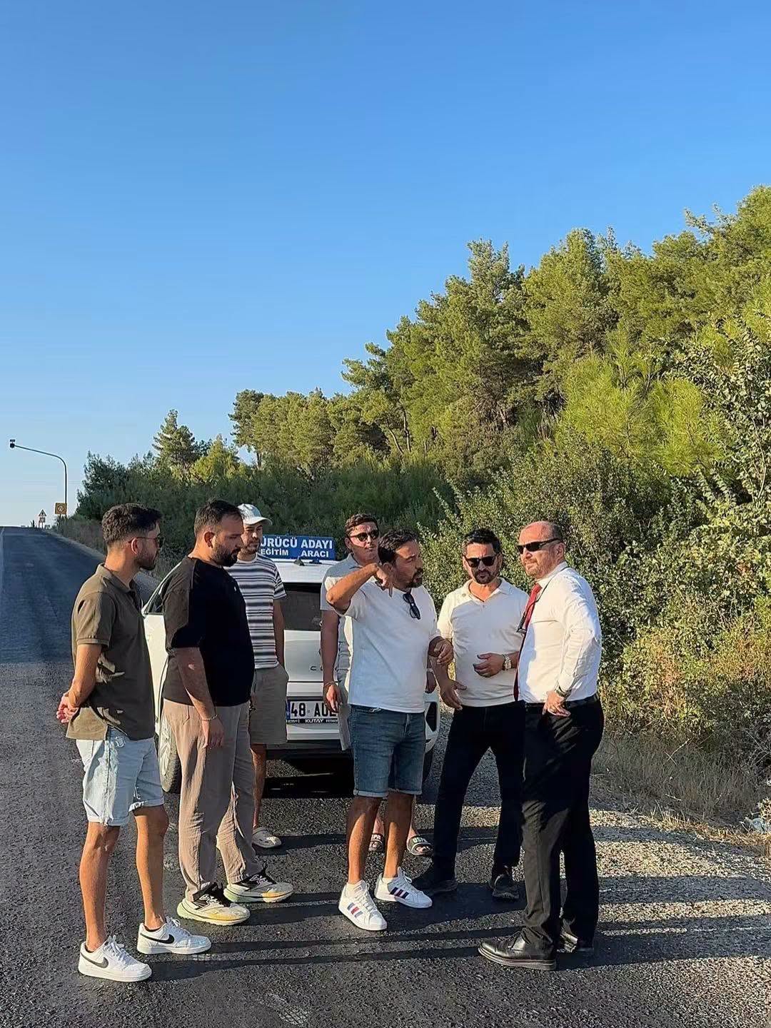 Kaş İlçe Milli Eğitim Müdürü Arif AYDENİZ Sürücü Kursları ile Sınav Güzergâhında İncelemelerde Bulundu